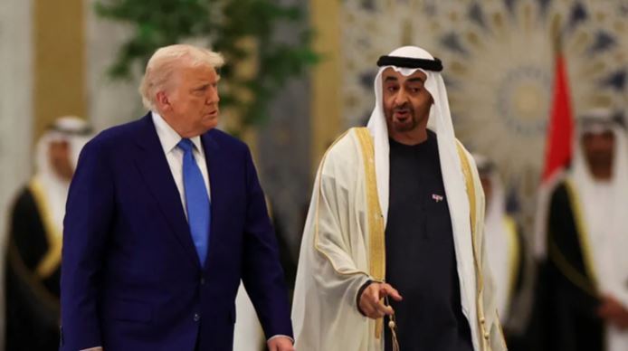 trump and president uae