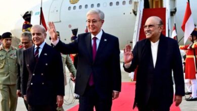 President of Kazakhstan in pakistan