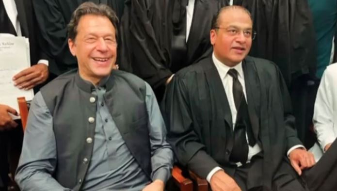 barrister salman safdar meet with imran khan