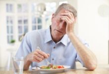 eating stop due to ill