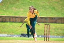 Brazil Women's Team Fast Bowler Laura Cardoso