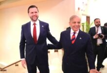 Prime Minister Shehbaz Sharif meets US Vice President
