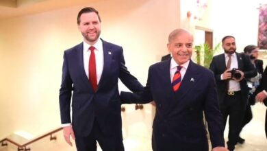 Prime Minister Shehbaz Sharif meets US Vice President