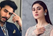 actor ali raza and hina afridi releation