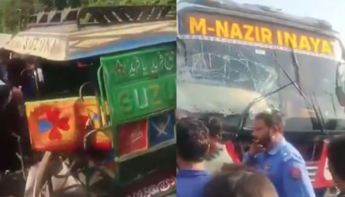 bus crash to raksha