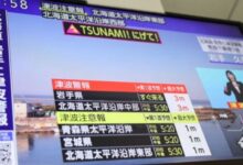 earth quake in japan