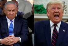 trump angry with israeeli prime minister