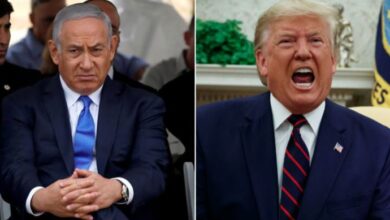 trump angry with israeeli prime minister