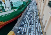 30 tons of cocaine
