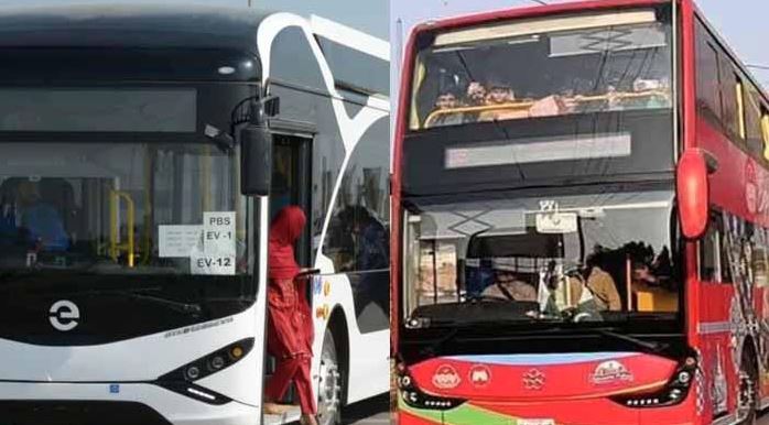 New EV and double-decker buses