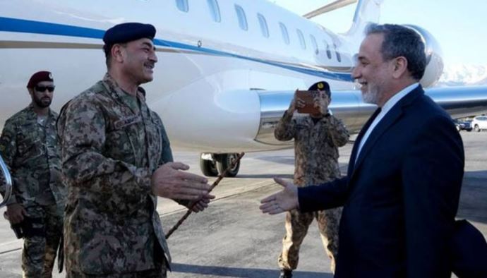 asim munir visit iran