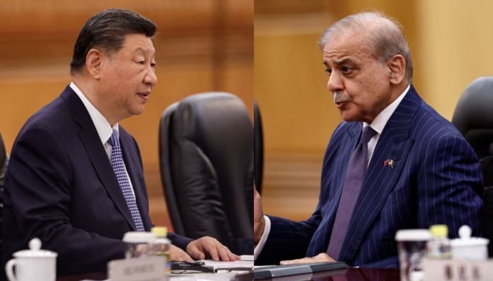 shahbaz sharif meeting with china president