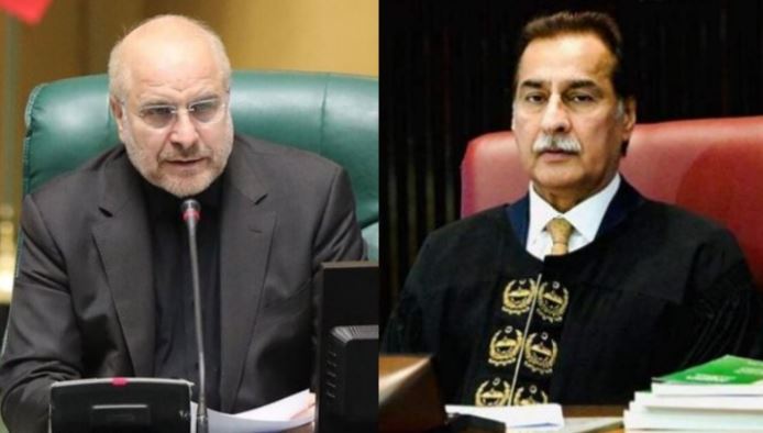 Iranian Speaker Baqir Qalibaf's letter to his Pakistani counterpart Ayaz Sadiq