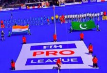 fake flag of pakistan in hockey match
