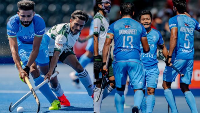 india debait pakistan in pro hockey league