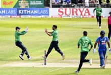 ireland beat india