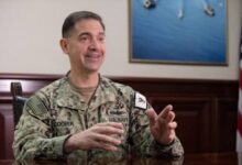 Admiral Brad Cooper, head of CENTCOM
