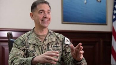 Admiral Brad Cooper, head of CENTCOM