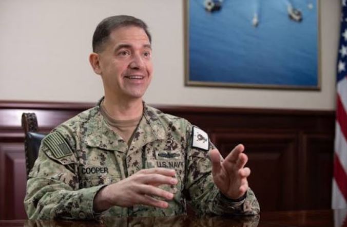 Admiral Brad Cooper, head of CENTCOM