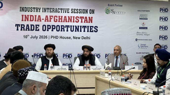 Afghan Minister visit india