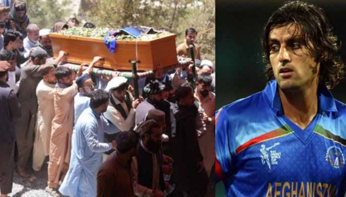 Funeral prayers of former Afghan cricketer Shapoor Zadran held in Kabul