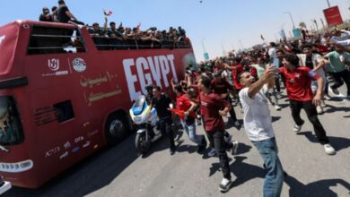egypt football team back to home