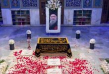 grave of irani superem leader