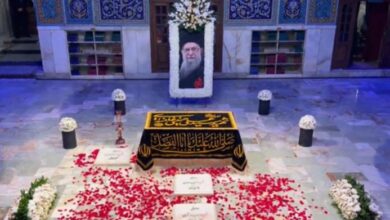 grave of irani superem leader