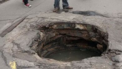 mainhole death