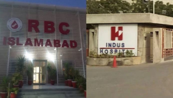 rbc hospital and indus hospital