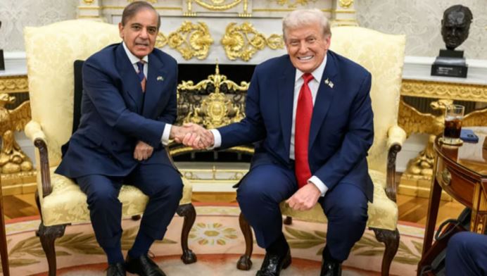 shahbaz sharif congratulation to trump