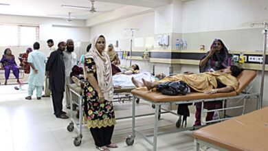 sindh government hospital fire alarm