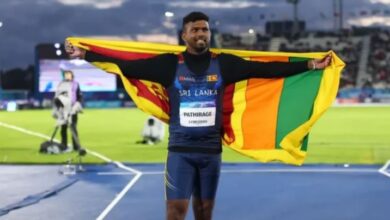 srilankan player in common wealth games