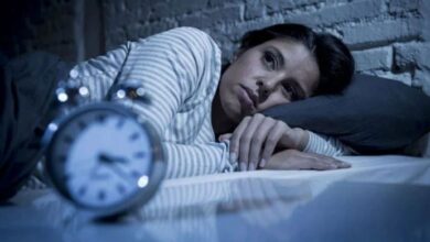 Lack of sleep