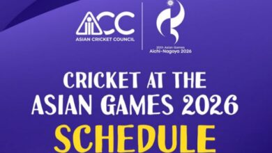 asian games sehldule