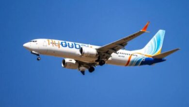 dubai airways landing in saudi arabia