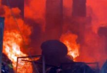 fire in karachi