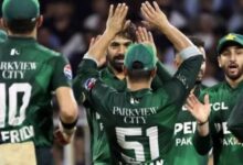 pakistani cricket team changing