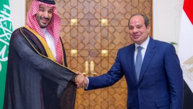 Egypt and Saudi Arabia