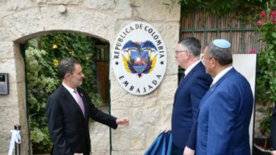 Our embassy in occupied Jerusalem