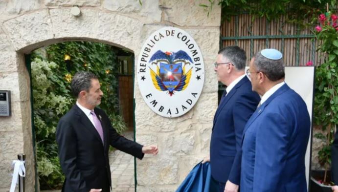 Our embassy in occupied Jerusalem