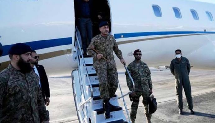 asim munir reached in iran