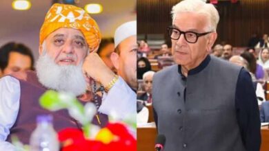 khawaja asif replay to fazal ur rehman
