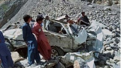 trrafic accident in lesbeela