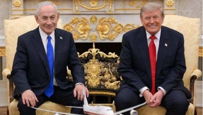 trump and niten yaho